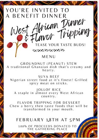 West African Dinner & Flavor Tripping